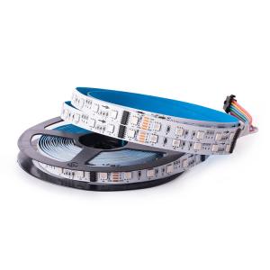 Buy cheap High Bright DC24V Addressable LED DMX Lighting 512 12v Addressable Rgb Led Strip For Bars KTV ETC product