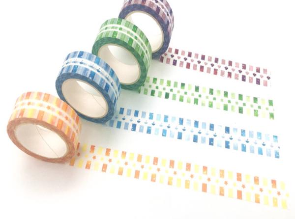 Quality New Product Wrapping Label Patterned Custom Made Decorative Washi Tape for sale