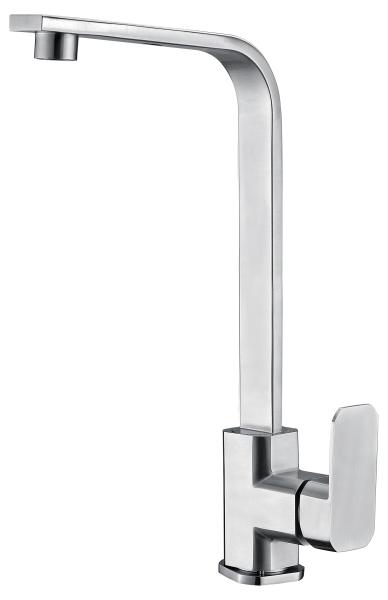 Quality 3004 Stainless Steel Bathroom Faucet Nickel Single Handle Faucet for sale