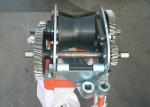 Portable Wire Rope Hand Winch , Manual Winch Pulling Winch Capstan