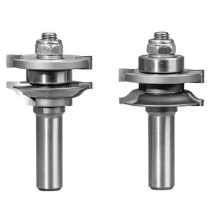 Buy cheap 2PC Matched Rail And Stile Set Shank 1/2'' For Fitting Rail And Stile Doors product
