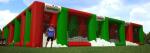 Customized Large Inflatable 5k Run / Inflatable Bouncy Obstacle Course For