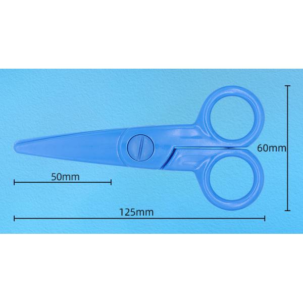 Whole Plastic Small Scissors Safe Colorful Hobbies DIY Material Tools for Kids Toddlers Teachers Preschool Hand-craft