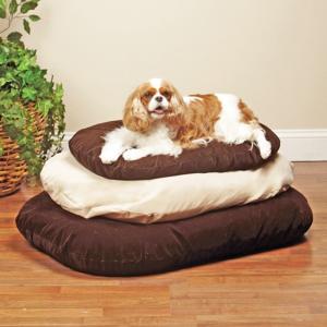 Comfortable Shredded Memory Foam Dog Bed Cushion Solid Pattern SGS Certification