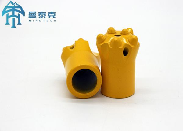 Quality 7 Degree 34mm 6 Buttons Quarry Taper Rock Drilling Tools for sale