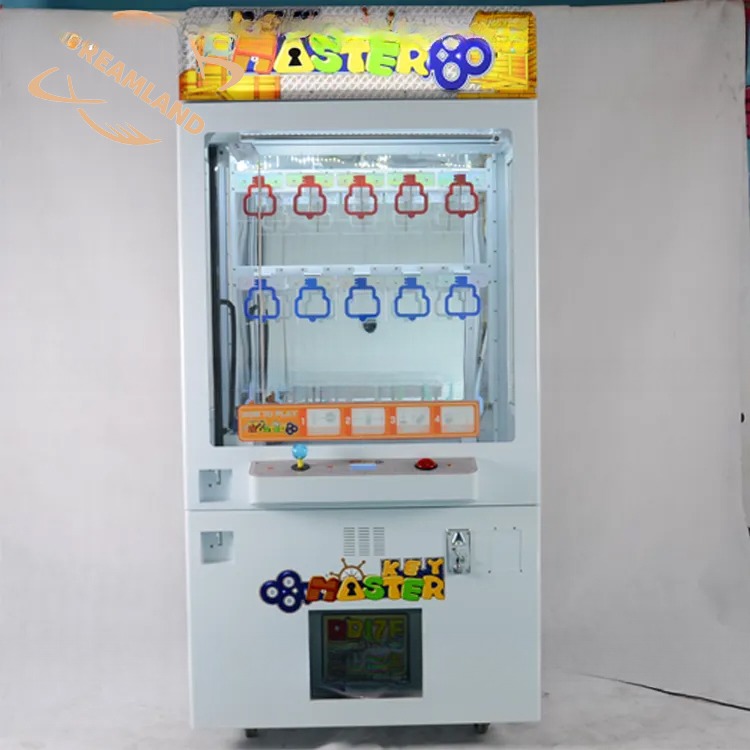 Dreamland Key Master Game Machine Push Shoes Prize Vending Machine 15 Prize Holes Coin Operated Arcade Games