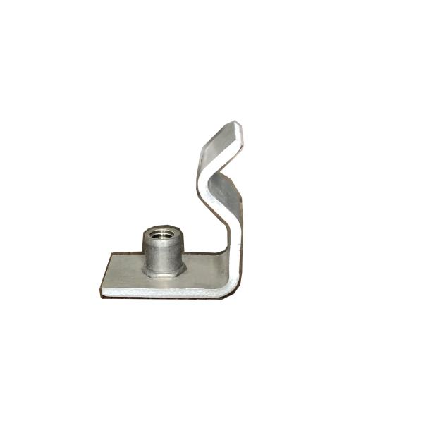 Quality Stainless Steel Furniture Bracket , OEM Stamping Bending Brackets With Nut for sale