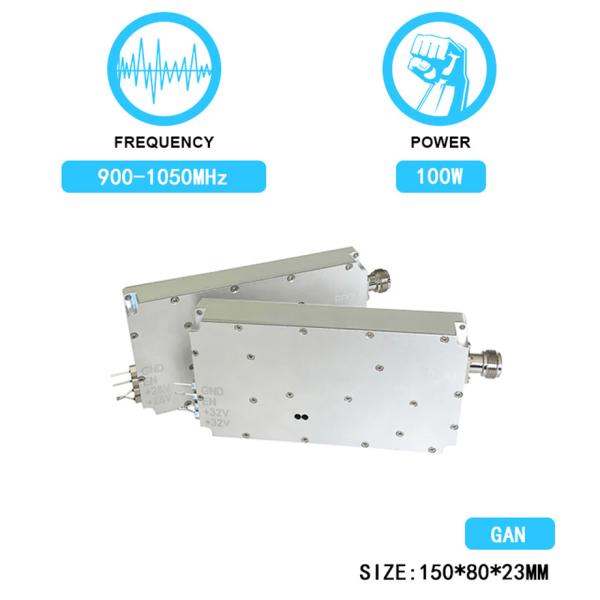 100W 900-1050MHz PA Power Amplifier Signal Blocking Device Anti Drone Fpv Uav Drones Module With GAN And Isolation Protector