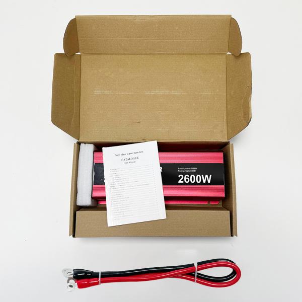 Quality 28.9CM*11.1CM*5.88CM 2600W Peak 12V 24V 48V 60V DC to AC Off Grid Power Inverter for SDK Network Long Lasting Performance for sale