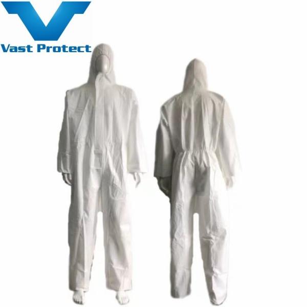 Quality Soft Microporous Protective Coverall Dust and Splash Proof Advantage Two Years Guarantee Period for sale