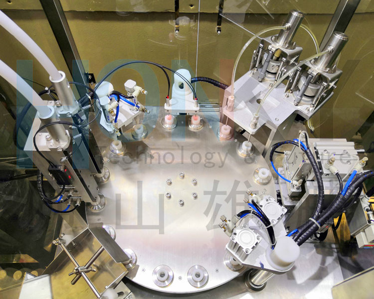 55Bpm Perfume Sample Bottle Filling Machine Full Automatic High Speed