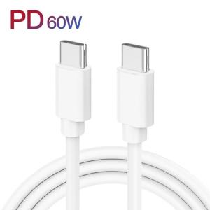 China 0.8M PD18W 60W USB C To USB C Cable For Phone Quick Charging on sale