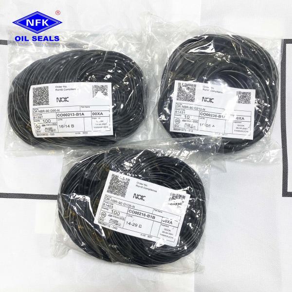 High Quality Wholesale Japanese Japan Rubber O-rings Black NBR Seal for Construction Industry