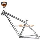 Ti3AL2.5V / Ti6Al4V Titanium Mtb Frame , 27.5er Titanium Cyclocross Frame