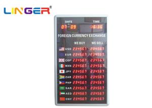 Buy cheap Digital Forex Display Currency Exchange Display Board In Arabic Language product