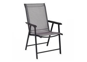 Textilene Folding Camping Chairs Easy Portable Steel Position