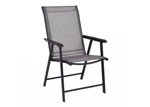 Quality Textilene Folding Camping Chairs Easy Portable Steel Position for sale