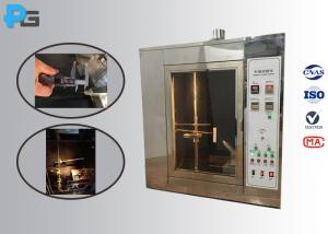 China Durable Needle Flame Test Apparatus ISO17025 Authorized Third - Lab Calibration Certificated on sale