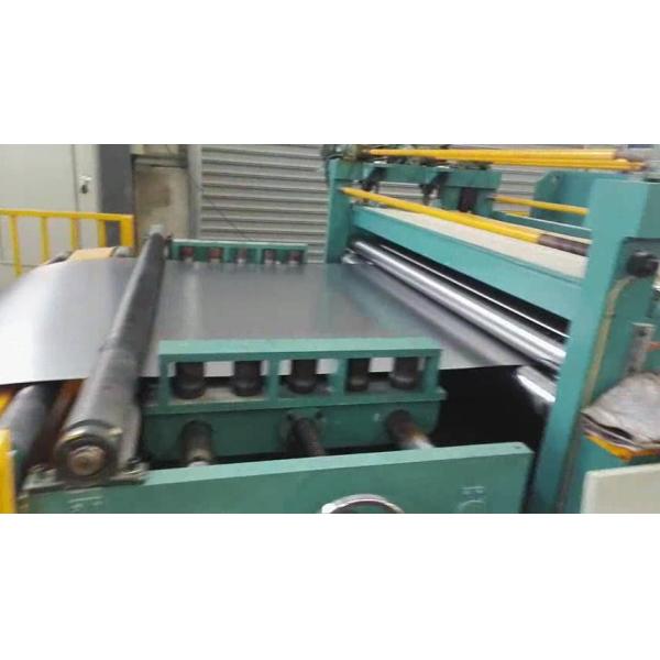 Width 600-2000mm Gi Steel Coil Slitting Machine High Speed Slitting Line