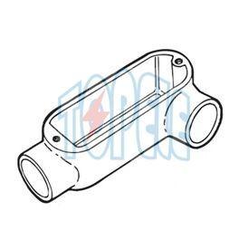 China 4 Inch Conduit Body,Industrial Metal Rigid Threaded Conduit Body ,LL Type Aluminum Threaded Rigid Conduit Body on sale