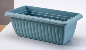ISO9001 Thickened PP Rectangular Window Sill Plant Pots Trough