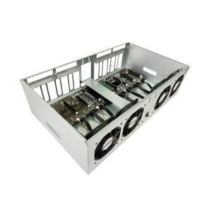 China 55MM Graphics 8 Gpu Mining Server Case B75 B85 Gpu Rig on sale