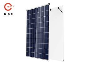 White Polycrystalline PV Module 275W 60 Cells Double Semi Tempered Glasses