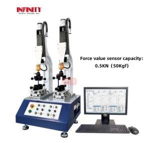 Buy cheap Dual Station Insertion and Extraction Force Testing Machine for Pressure Test product