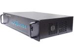 Black 1080P HDMI 1U LCD Video Wall Controller 1 Input 12 Output