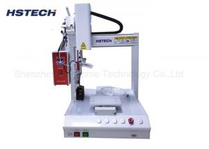 China Handheld LCD Automated Soldering Equipment Hiwin Linear Guide Base Point New Condition on sale