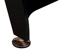 Standard Size 8FT Billiards Game Table Metal Corner With Camel Brown Cloth