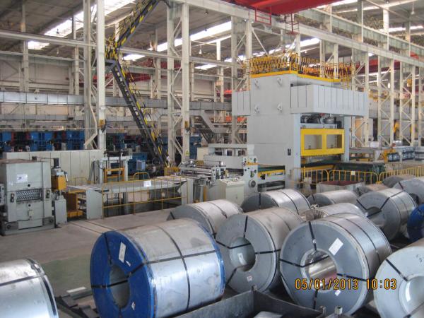 Quality 10-35T Automatic Blanking Machine Easy Maintenance For Automobile Factory for sale