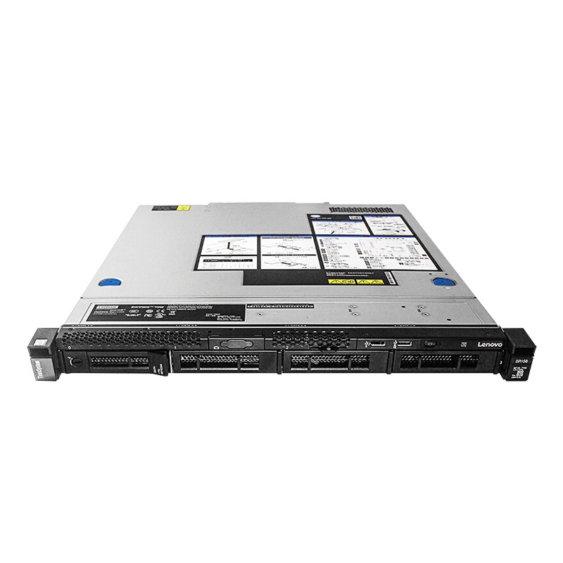Lenovo Thinkserver SR258 Entry Level 1U Rack Server with Intel Xeon E2224 and 16G RAM