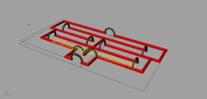 Buy cheap new design inflatable race car track product
