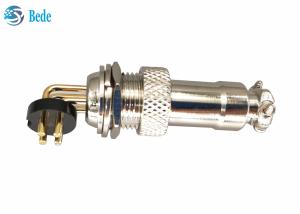 2 4 Pin Gx12 3 Pin Connector PCB Soldering 90 Degree Pins 3A 200V