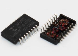 Buy cheap One Port 16 PINs Discrete Ethernet LAN Transformer For Communication Equipment product