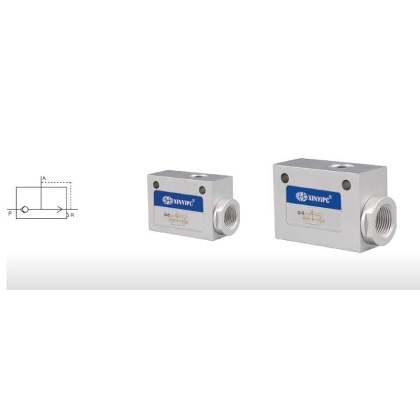 QE Series Quick Exhaust Valve , G 1 / 8 " To G 3 / 4 " Automatic Flow Control Valve