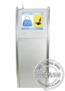 TFT Split Screen 3G Kiosk Digital Signage 15inch , 8ms Responsive Time
