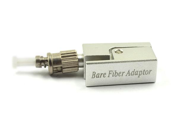 Quality ST / UPC Bare Fiber Optic Adapter Single Mode Square Type 1 Year Warranty for sale