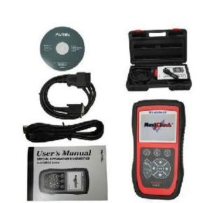 China Autel MaxiCheck Airbag OBD2 Scanner Codes , ABS SRS Light Service Reset Tool on sale
