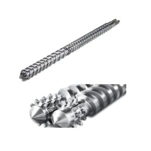 China Bimetallic Parallel Twin Screw And Barrel For Plastic Extruder on sale