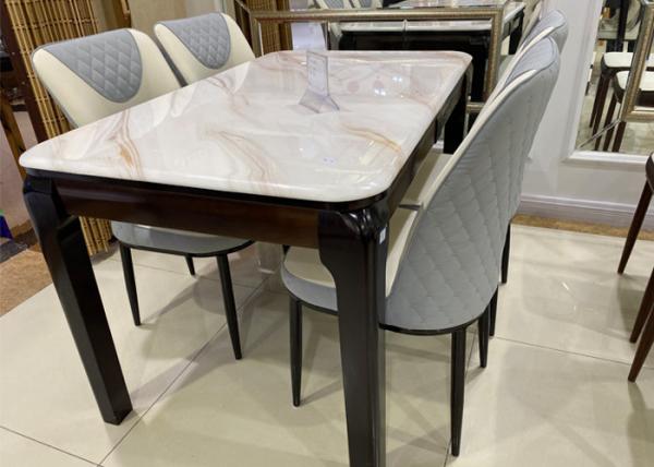 Quality Durable Square Oak Dining Table , Solid Oak Dining Set For Small Room Units for sale