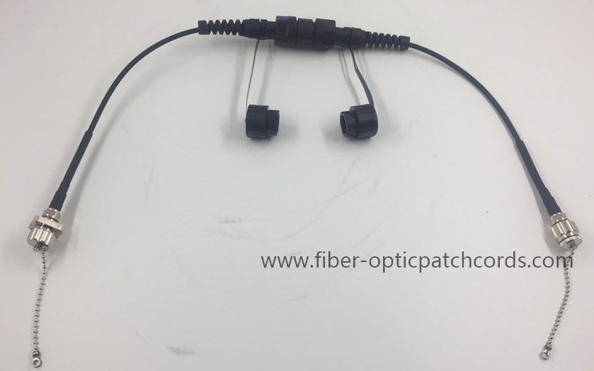 Fiber Optic Cable Patch Cord Duplex CPRI Socket / Plug ODC To ODVA DLC 2 Cores Single mode multi mode