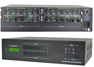 China HDMI 4k Hdbaset Video Matrix 8x8 Hdmi Over Cat6 Matrix Ultra Hd Hdmi Matrix Switch 6x2 on sale