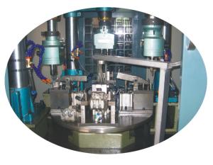 Buy cheap Four Station Valve Processing Machine Rotary Table Special Machine PLC Controls product