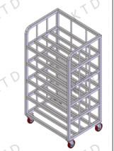 Quality Vertical Trolleybus Industrial Trolley Divider Load Capacity Less Than 100kg for sale