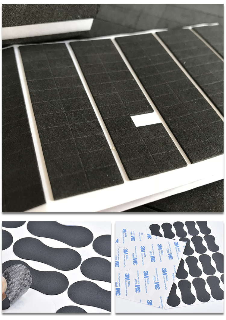 Custom Increased Height Die Cutting Materials 3M Strong Adhesive For Keypads