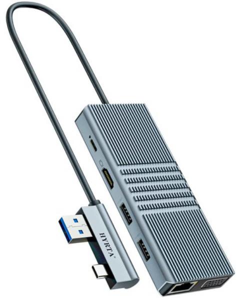 Quality 11 IN 2 USB C Hub PD 3.0 HDMI Display Link Technology Surface Pro 7 Hub Docking Station for sale