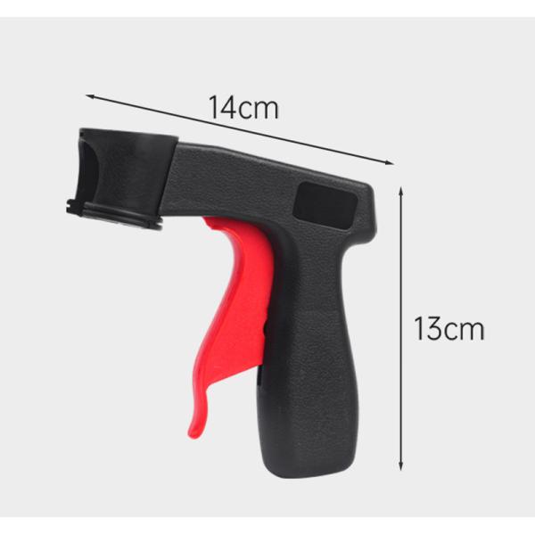 Customizable Ergonomic Spray Paint Gun Handle For Aerosol Control