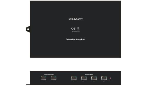 Quality Wireless Boardroom Microphone System Extension Main Unit 3A 48VDC Power for sale